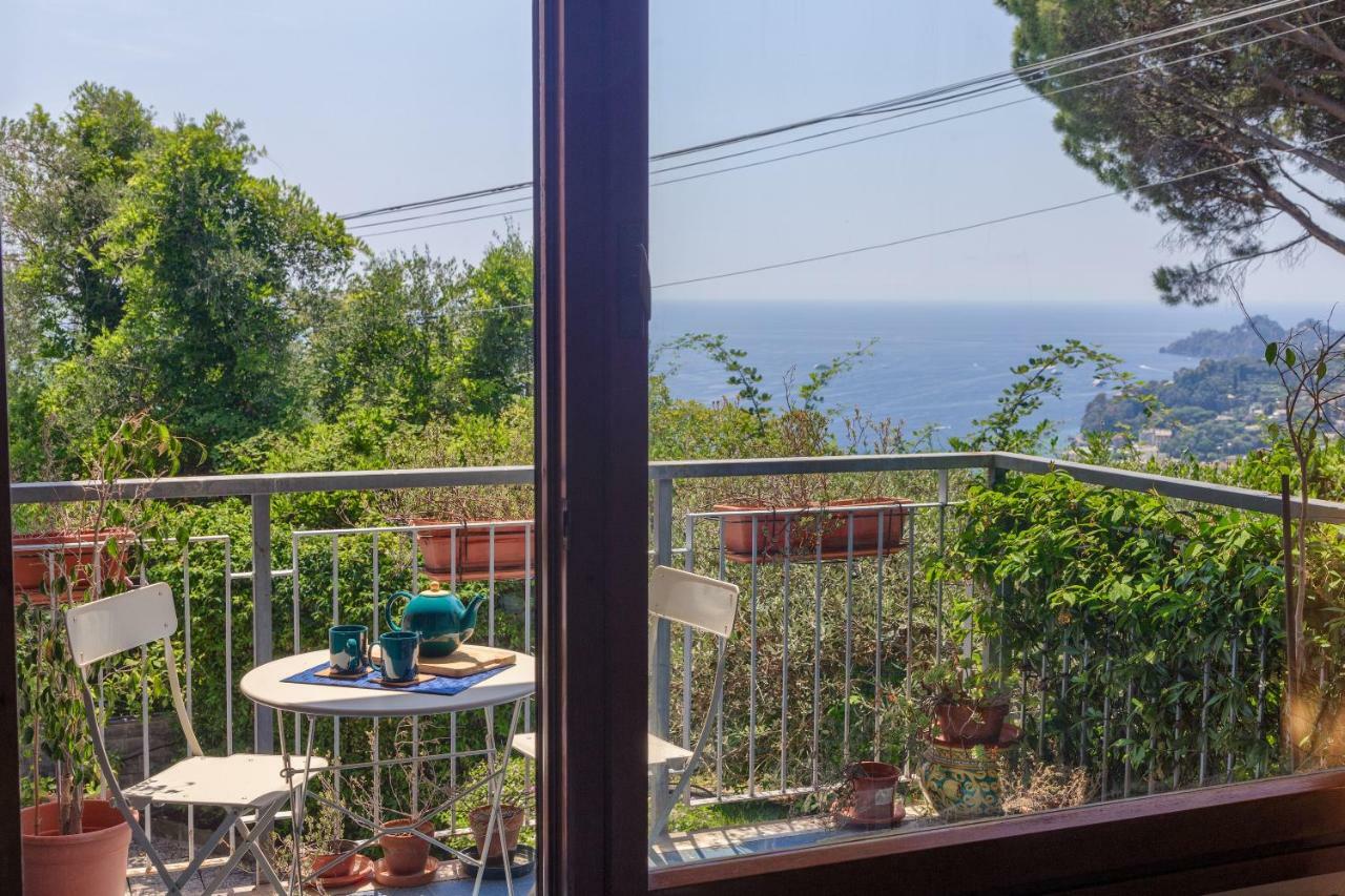 Casa Anna Sea View, Pool, Parking & Wifi Apartment Рапало Екстериор снимка